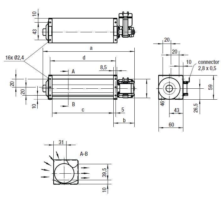 Чертеж QL4/1000-2118